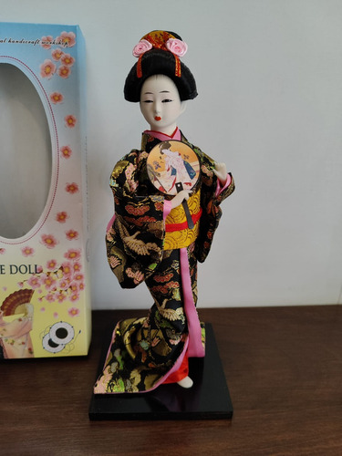 Boneca Gueixa Japonesa 30cm (Usado)