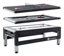 Comprar Mesa De Juegos Giratoria Ping Pong Hockey Billar 3 En 1