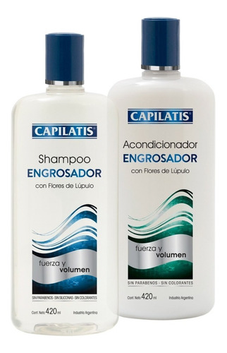 Engrosador Capilatis Shampoo Acondicionador