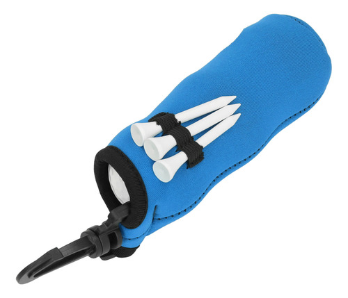 Estuche De Neopreno Para Llevar Pelotas Y Soporte Tee, Azul