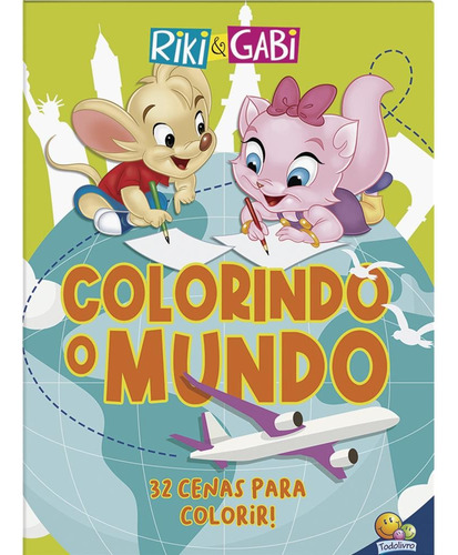 Colorindo o Mundo (Riki & Gabi), de © Todolivro Ltda.. Editora Todolivro Distribuidora Ltda. em português, 2022