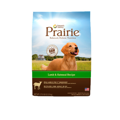 Alimento Croqueta Perro Prairie Cordero Y Avena 27lb N610694