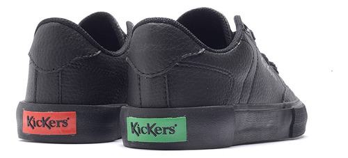 Zapatillas Trap Kickers De Niños Negras Colegial