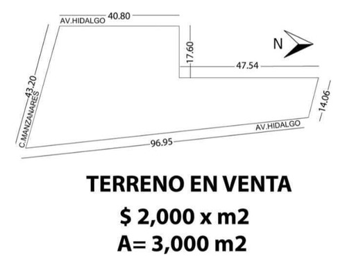 Oportunidad Excelente Terreno En Venta De 3000 Metros Cuadrados, En Texcoco
