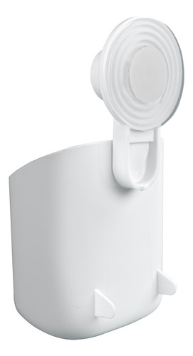 Soporte Organizador Para Baño Adhesivo Multifuncional Ordene Blanco