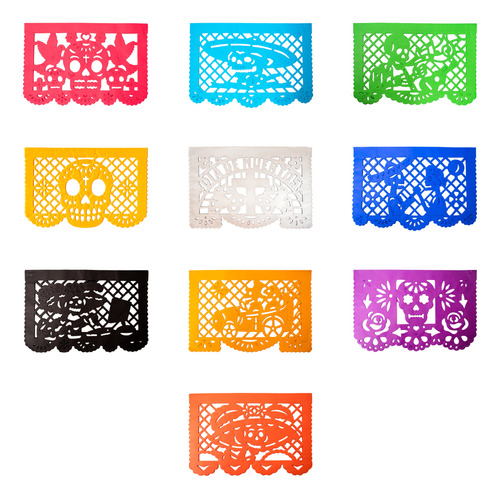 Enramada Papel Picado Muertos 1/4/día De Muertos