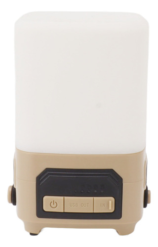 Linterna De Camping Led Recargable Con EnergĂa Solar Ipx4