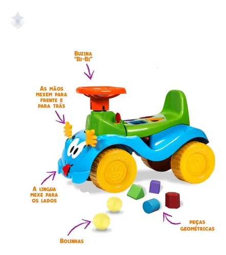 Totoka Bolinha Menino-velotrol Motoca Infantil-p/criança