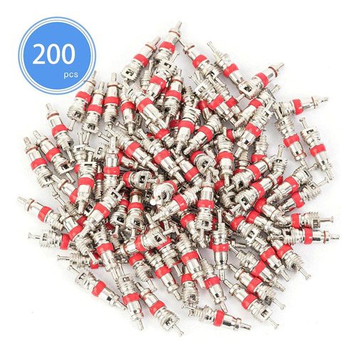 200pcs Núcleo Del Vástago La Válvula Del Neumático Universal