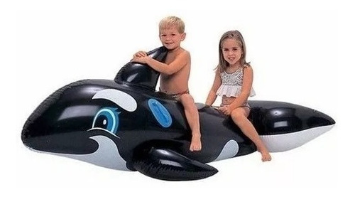 Ballena Orca Inflable Flotador Gigante Infantil Bestway 