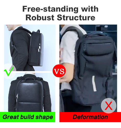 Mochila Empresarial Antirrobo Bopai Para Portátil De 15,6 Pu
