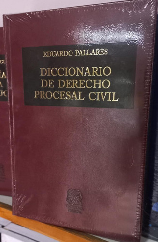 Diccionario De Derecho Procesal Civil Pallares ¡