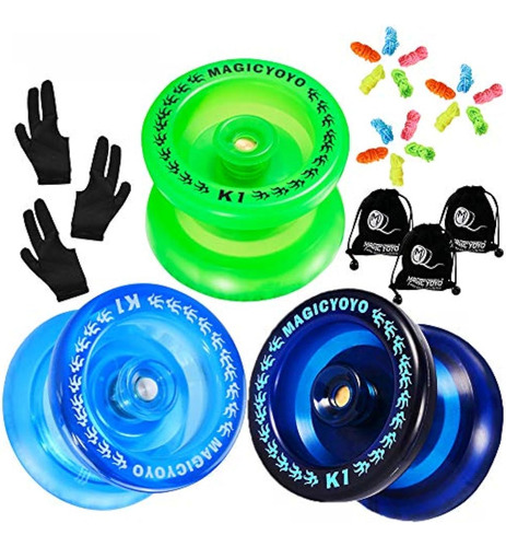 Paquete De Yoyos Magicos Para Principantes Con Accesorios