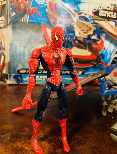 Spider-man Nave Araña Con Figura Incluida - Buen Estado (Usado)