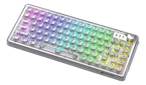 Teclado Mecánico Attack Shark K75 Rgb Qwerty Usb-c