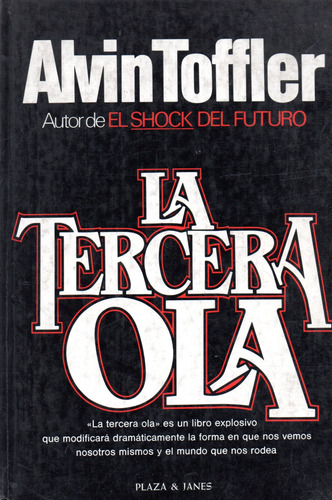 Unionlibros | La Tercera Ola - Alvin Toffler | 1100 (Usado)