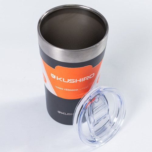 Vaso Térmico Kushiro 500ml Doble Acero Inoxidable. Gravedadx