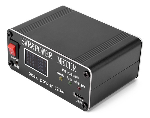 Swr Meter Am Meter 120 W, Soporte De Alarma, Función De Medi