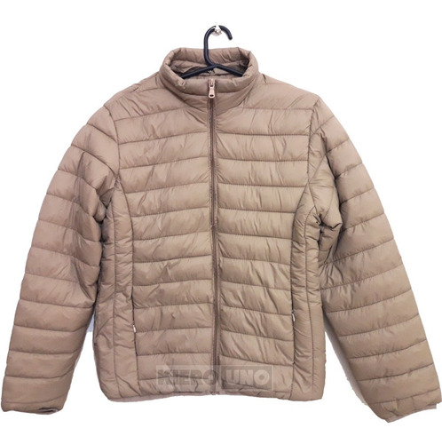 Imagen 2 de 7 de Campera Inflada Mujer Super Liviana Con Capucha Calidad