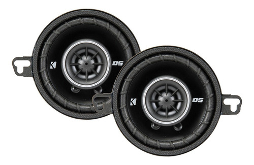 Parlantes Coaxiales Kicker 3,5 Pulgadas 2 Vías 4 Ohms 80 W