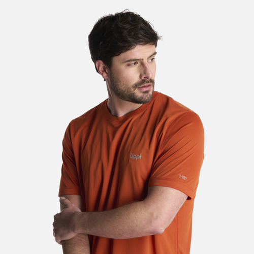Polera Hombre Core Q-dry T-shirt Anaranjado Lippi