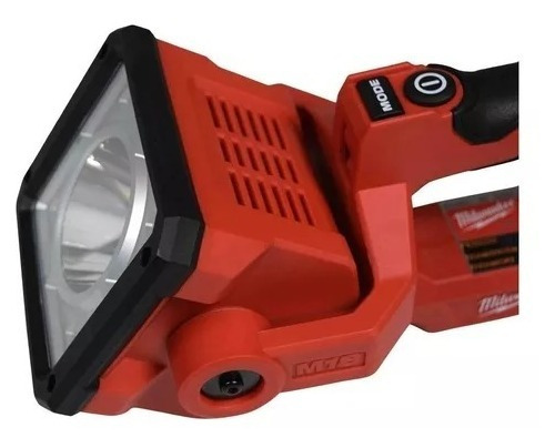Linterna Inalambrica De Busqueda Milwaukee 18v 1.250 Lumenes Color Rojo