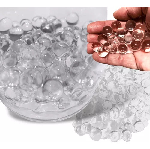 Las almohadillas de gel Orbis crecen en 4000 uds de agua transparente