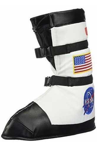 Aeromax Astronauta Botas, De Tamaño Mediano, Blanca, Con Man