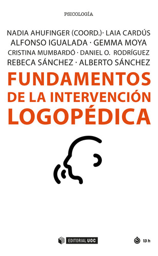 Libro Fundamentos De La Intervencion Logopedica - 