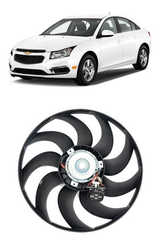 Eletroventilador Gm Cruze 1.8 16v 2012 Em Diante Autostar