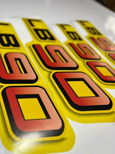 Adesivos Decalque Retroescavadeira Lb90 + Etiqueta Segurança