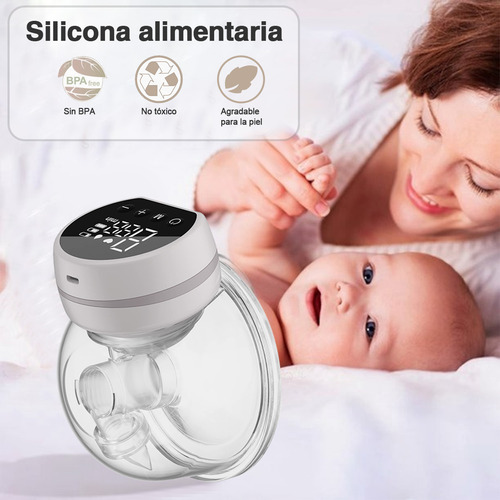 Extractor De Leche Eléctrico Sacaleche Succionador Con Bolsa