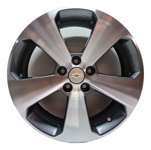 Roda Chevrolet Cruze Aro 17 ®10400 Unidade Avulsa Cor Grafite Diamantada