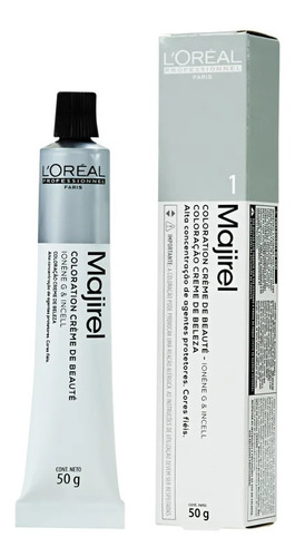 L'oréal Professionnel Majirel 1 Preto - Coloração Full