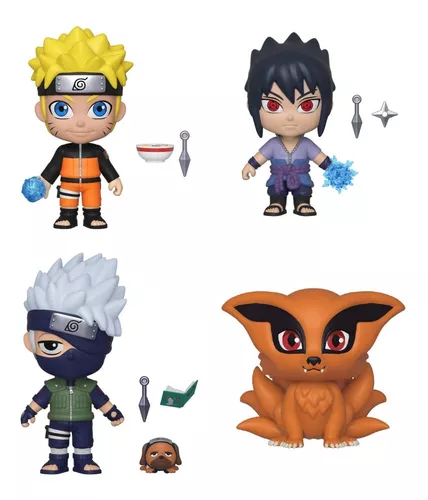 Boneco Funko 5 Star Naruto Shippuden - Sasuke Uchiha