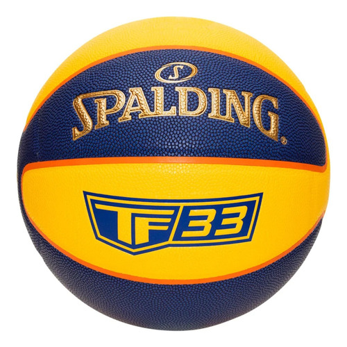 Balón De Basquet Tf-33 Hule #6 Spalding Original