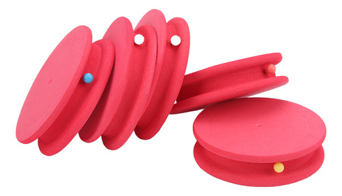 Bobina De Pesca De Espuma Rosa, 10 Bobinas Multiusos