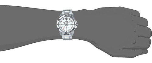 Reloj Casio Men Mtp-vd01d Inoxidable Acero Resiste Agua 50m