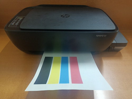 Impresora Hp Deskjet Gt 5820 Con Detalle, Si Imprime.