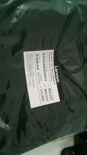 1 Mochila Thinkpad 15.6 Le Novo Original