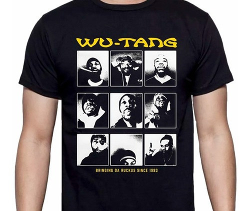 Wu-tang Clan - Bring Da Ruckus - Hip Hop Rap - Polera