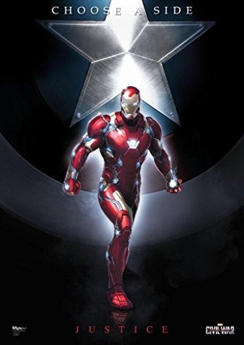 Capitán América Civil War (team Stark) Mightyprint Wall 