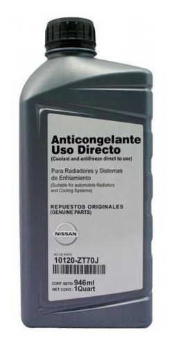 Paquete 4l Anticongelante Pathfinder 1992