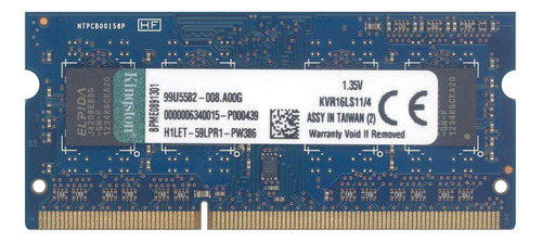 Memoria Ddr3 4gb Laptop Kvr16ls11/4