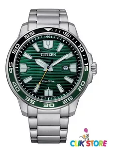 Citizen Eco Drive Aquaracer Automático Aw1526-89x Green