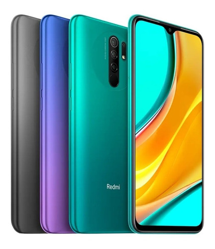 Celular Xiaomi Redmi 9 64gb 5020mah Carga Rápida 18w 4g Lte