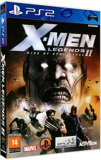 X-men Legends 2 Rise Of Apocalypse Ps2 Slim Bloq. Leia Desc.