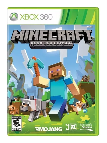 Exbox 360 jogo minecraft