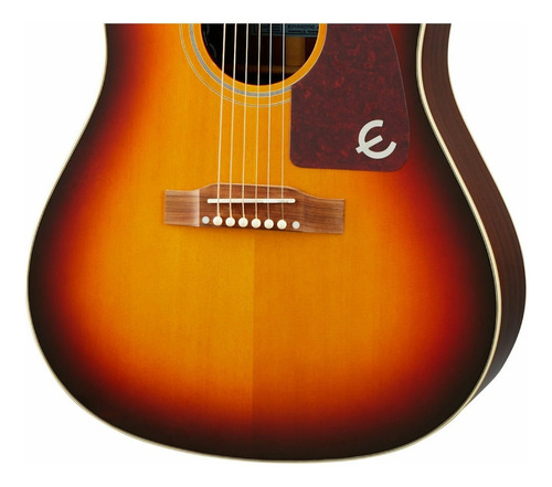 Guitarra Electroacústica EpiPhone Emttfcanh1 M Texan Fcag Cu Color Sunburst Material Del Diapasón Laurel Orientación De La Mano Diestro