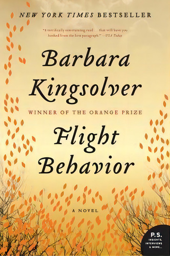 Flight Behavior, De Barbara Kingsolver. Editorial Harper Perennial, Tapa Blanda En Inglés